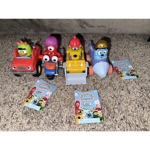 Yo Gabba Gabbaland Toodee Plex Muno Brobee Mobile Vehicle Car Toy‎ Set 4 2025